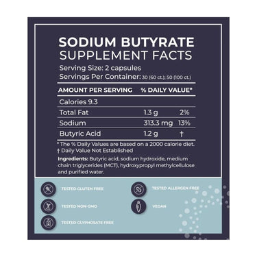 BodyBio Sodium Butyrate - Accelerated Health Products